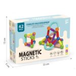 Magnetic Sticks Creative Toy – 42pcs - Image 3