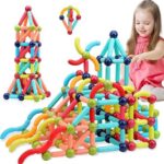 Magnetic Sticks Creative Toy – 84pcs - Image 2