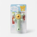 Baby Silicone Rattle Teether - Green - Image 2