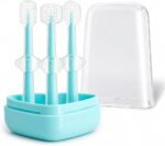 Baby Oral Care Silicone Toothbrush 3pcs - Paste - Image 4