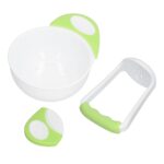 Baby Food Masher Bowl - Green - Image 3
