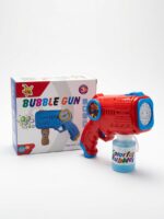 Automatic Electric Bubble Gun Toy – Red - Image 5