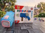 Automatic Electric Bubble Gun Toy – Blue - Image 4