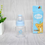 Applebear Glass Feeding Bottle 60ml – Blue - Image 2
