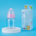 Applebear Glass Feeding Bottle 60ml – Pink - Image 2