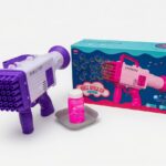 36 Hole Electric Bubble Gun  Machine - Purple