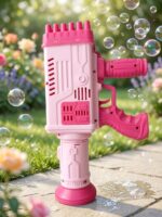 36 Hole Electric Bubble Gun  Machine - Pink - Image 5