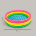 Round Inflatable Baby Bathtub Swimming Pool – 24 Inchi - Image 2