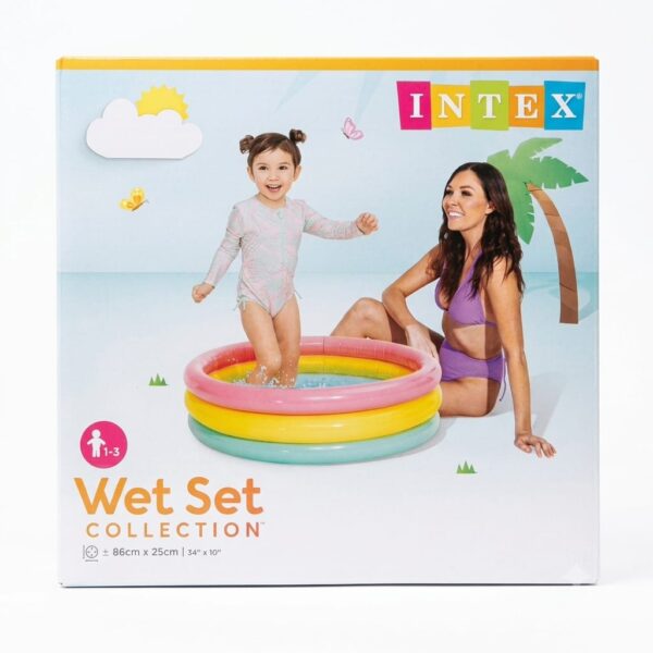 Round Inflatable Baby Bathtub Swimming Pool – 34 Inchi