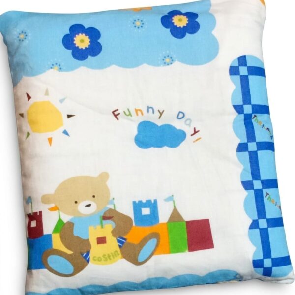 Mustard Seeds Pillow for Newborn Baby – Blue