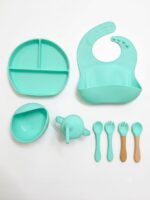 BPA Free Baby Silicone Feeding Set 8pcs – Paste