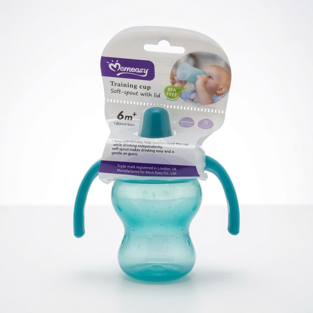 WhatsApp Image 2026-07-08 at 1.00.32 AM Momeasy Training Cup Soft-Spout With lid - Blue - Image 1