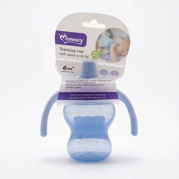 Momeasy Training Cup Soft-Spout With lid - Purple