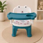 Cute Baby Feeding Chair - Gray - Image 4