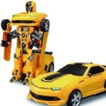 Transformer Robot Car Toy - Yellow