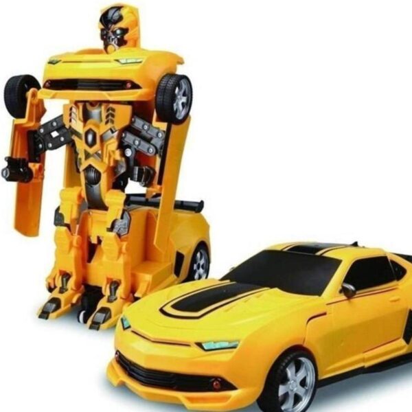 Transformer Robot Car Toy - Yellow