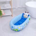 Safe Inflatable Baby Bathtub - Blue