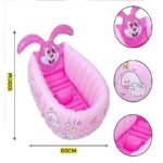 Safe Inflatable Baby Bathtub - Pink - Image 6