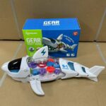 Transparent Gear Robot Shark Toy - Image 4