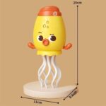Rechargeable Dancing Octopus Toy With Music & LED Lights - Yellow - Image 11