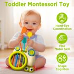 Snail Shape Sorter Educational Toy - Image 8