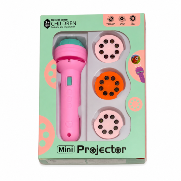 LED Projector Flashlight Torch For Kids