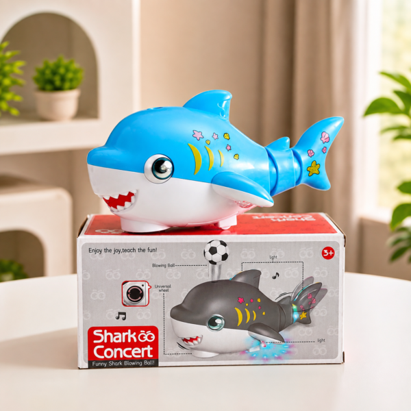 Shark Concert Blowing Ball Toy