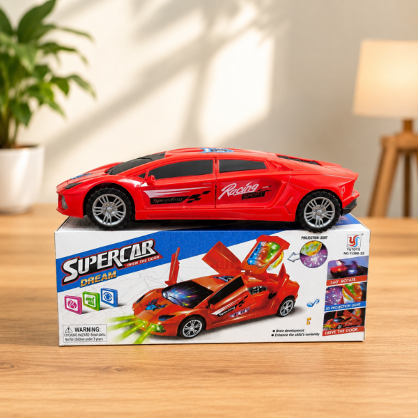 Dream Supercar Racing Sports Car Toy - Red