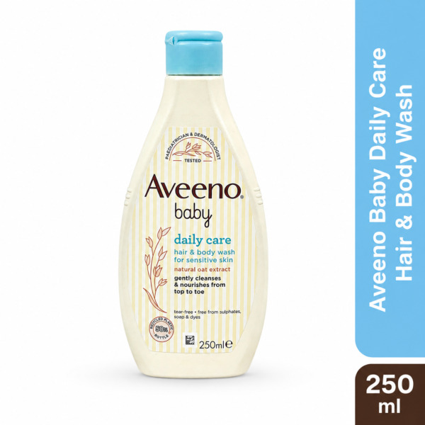 Aveeno Baby Daily Care Hair & Body Wash 250ml (Italy)