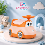 Baby Smile Car Potty Pot - Orange