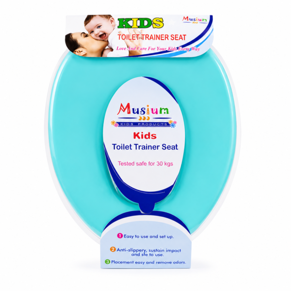 Kids Toilet Trainer Plastic Commode Seat - Paste