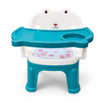 Cute Baby Feeding Chair - Gray - Image 3