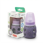 Minitree Glass Feeding Bottle 60ml – Purple