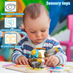 Polyhedron Montessori Sensory Toys Baby Busy Cube - Image 5