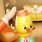 Rechargeable Dancing Octopus Toy With Music & LED Lights - Yellow - Image 8
