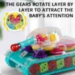 Transparent Gear Military Tank Toy - Image 5