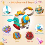 Polyhedron Montessori Sensory Toys Baby Busy Cube - Image 8