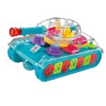 Transparent Gear Military Tank Toy - Image 7