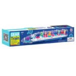 Transparent Gear Train Toy with Rotating Gears, Music & LED Lights - Image 4