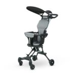 Multi-Function Lightweight Magic Stroller with Hood - Easy Foldable Travel-Friendly (China) - Black