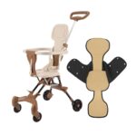 Multi-Function Lightweight Magic Stroller with Hood - Easy Foldable Travel-Friendly (China) - Brown - Image 2