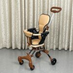 Multi-Function Lightweight Magic Stroller with Hood - Easy Foldable Travel-Friendly (China) - Brown - Image 3