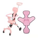 Multi-Function Lightweight Magic Stroller with Hood - Easy Foldable Travel-Friendly (China) - Pink - Image 2