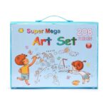 Painting Drawing Supper Mega Art Set 208 Pcs - Blue - Image 8