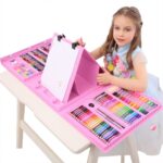 Painting Drawing Supper Mega Art Set 208 Pcs - Pink - Image 3
