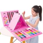 Painting Drawing Supper Mega Art Set 208 Pcs - Pink - Image 4