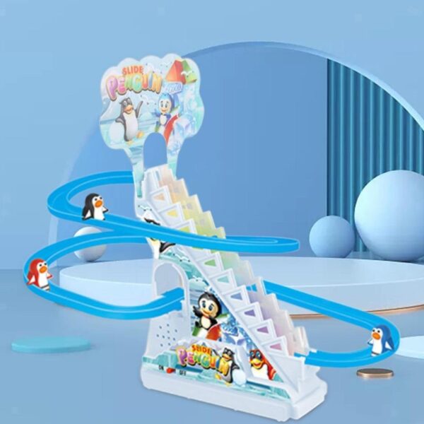 Penguin Climbing Stairs Toy
