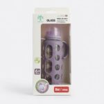 Minitree Glass Feeding Bottle 240ml – Purple - Image 2