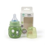 Minitree Glass Feeding Bottle 60ml – Green - Image 2