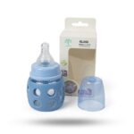 Minitree Glass Feeding Bottle 60ml – Blue - Image 2